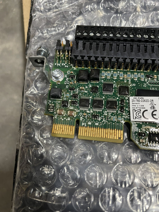 2019  20-750-2262D-2R ALLEN BRADLEY POWERFLEX 750 I/O OPTION CARD 115V