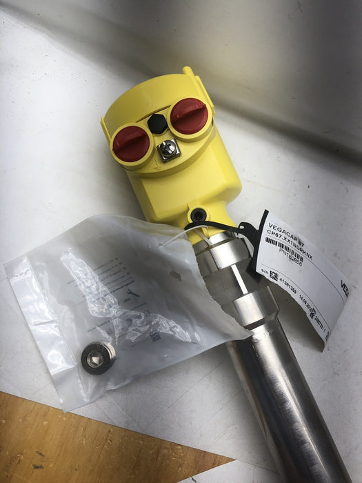 VEGACAP 67 CAPACITIVE BULK SOLID LEVEL SENSOR DPDT RELAY 18 INCH OR 457.2 mm