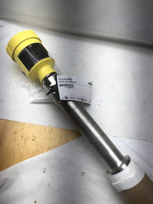 VEGACAP 67 CAPACITIVE BULK SOLID LEVEL SENSOR DPDT RELAY 18 INCH OR 457.2 mm