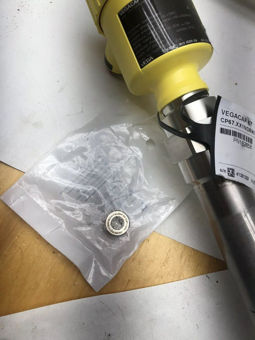 VEGACAP 67 CAPACITIVE BULK SOLID LEVEL SENSOR DPDT RELAY 18 INCH OR 457.2 mm