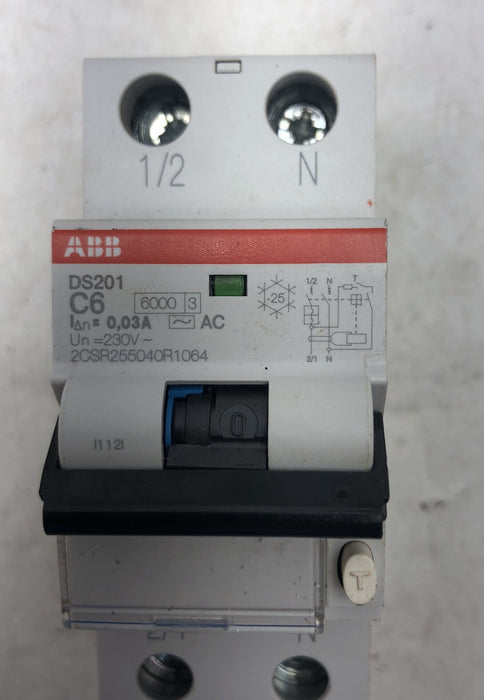 ABB CIRCUIT BREAKER DS201C6AC30 DS201