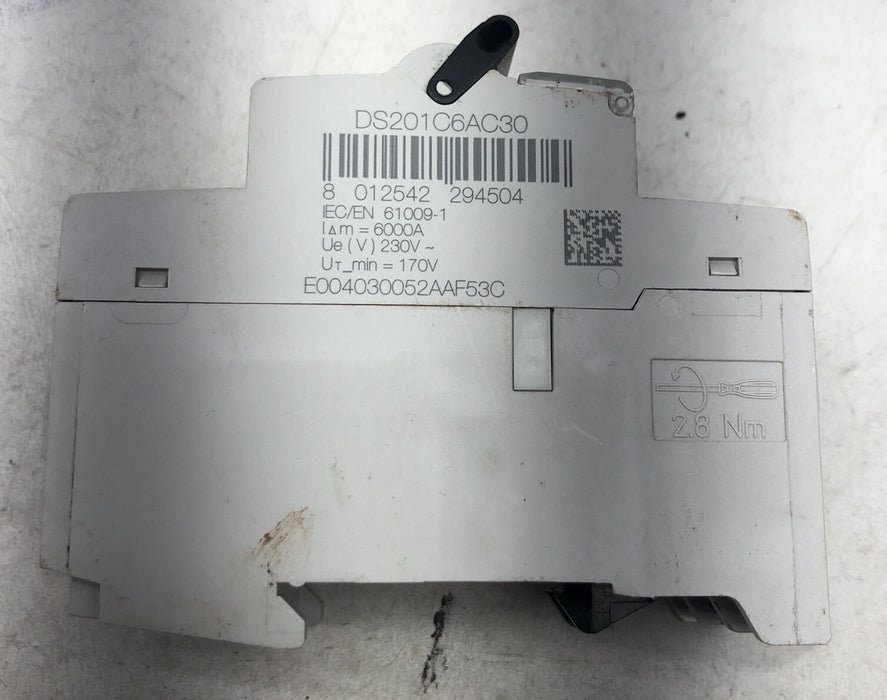 ABB CIRCUIT BREAKER DS201C6AC30 DS201