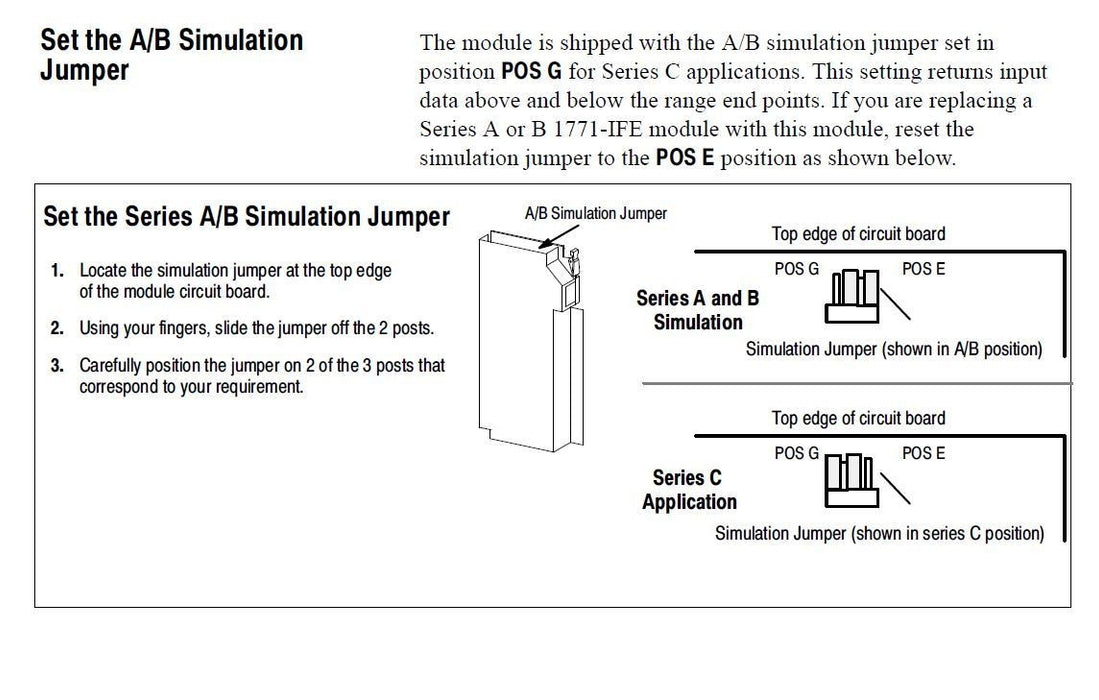 1771-IFE Ser C analog Allen Bradley 1771-lFE/C completely tested IFE 1771