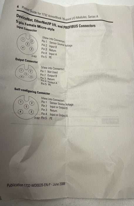1732 NEW ALLEN BRADLEY 1732DOB16M12M12 ARMORBLOCK 16 POINT I/O MODULE