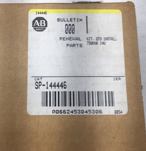 Allen Bradley GTO Replacement Kit 1352C-PLUS 144446 SP-144446