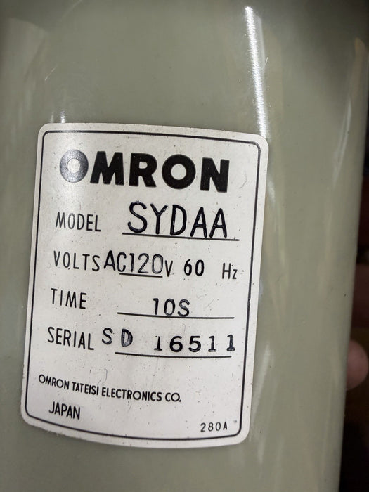SYDAA Motor Timer NOS from Omron 120VAC NNB
