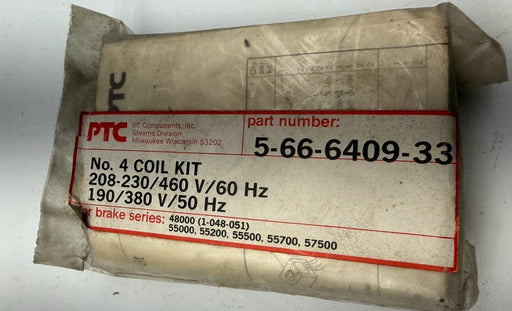 Stearns 5-66-6409-33 No. 4 Coil Kit 208-230/460 Volt