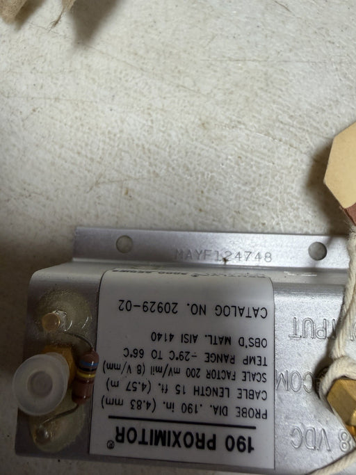 Bently Nevada 190 Proximitor 20929-02 for P3403893-00300 / P340389300300