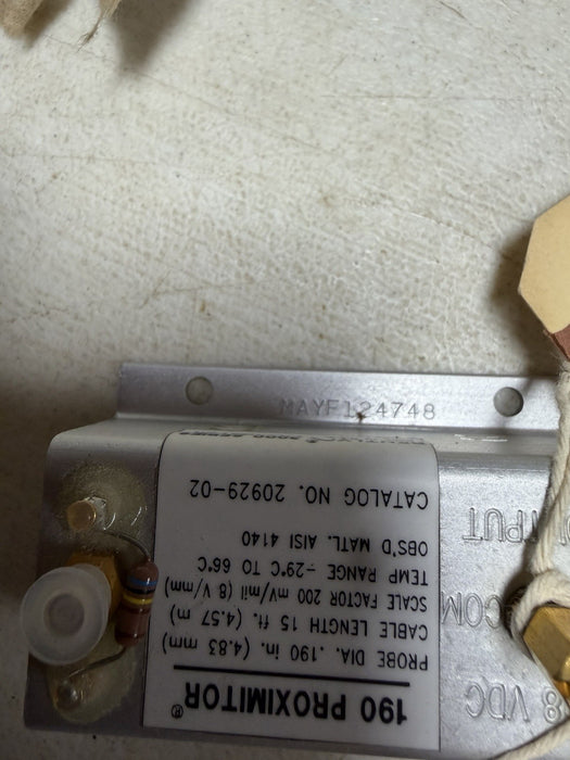 Bently Nevada 190 Proximitor 20929-02 for P3403893-00300 / P340389300300