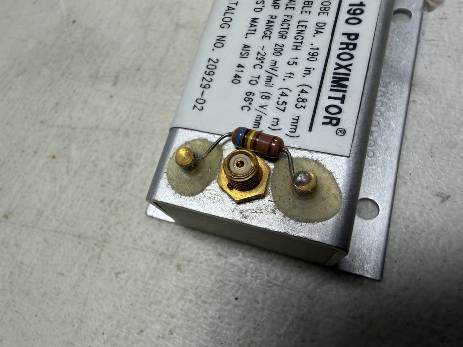 Bently Nevada 190 Proximitor 20929-02 for P3403893-00300 / P340389300300