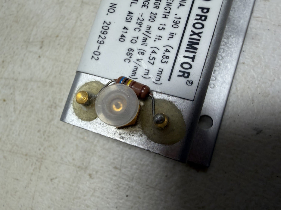 Bently Nevada 190 Proximitor 20929-02 for P3403893-00300 / P340389300300