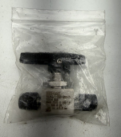 VG82A-DZ-2T-S DK-LOK 1/8” Double Ferrule Compression Ball Valve