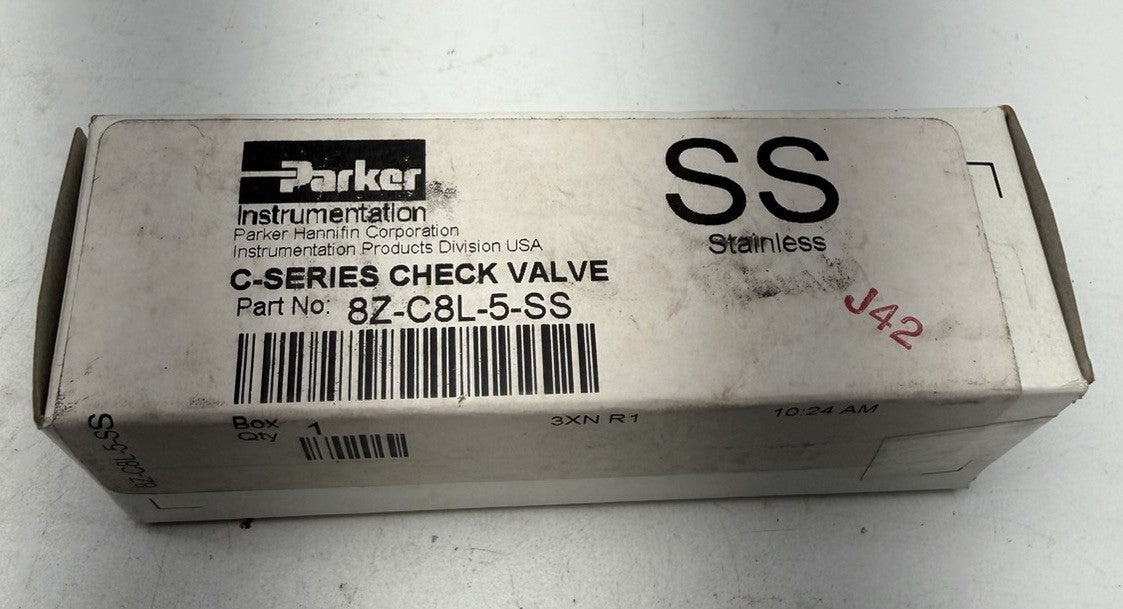PARKER 8Z-C8L-5-SS / 8ZC8L5SS (NEW IN BOX) SEALED 1/2” Compression