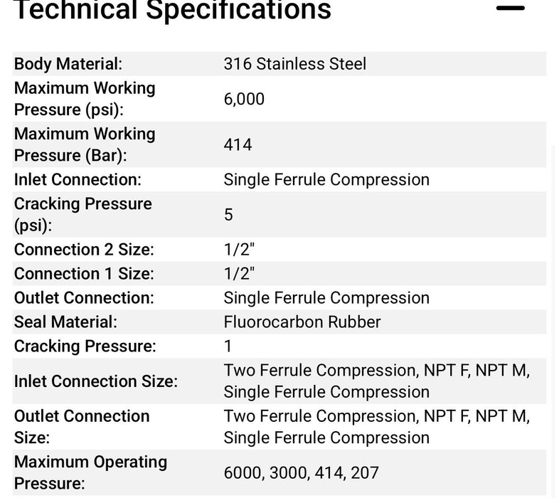 PARKER 8Z-C8L-5-SS / 8ZC8L5SS (NEW IN BOX) SEALED 1/2” Compression