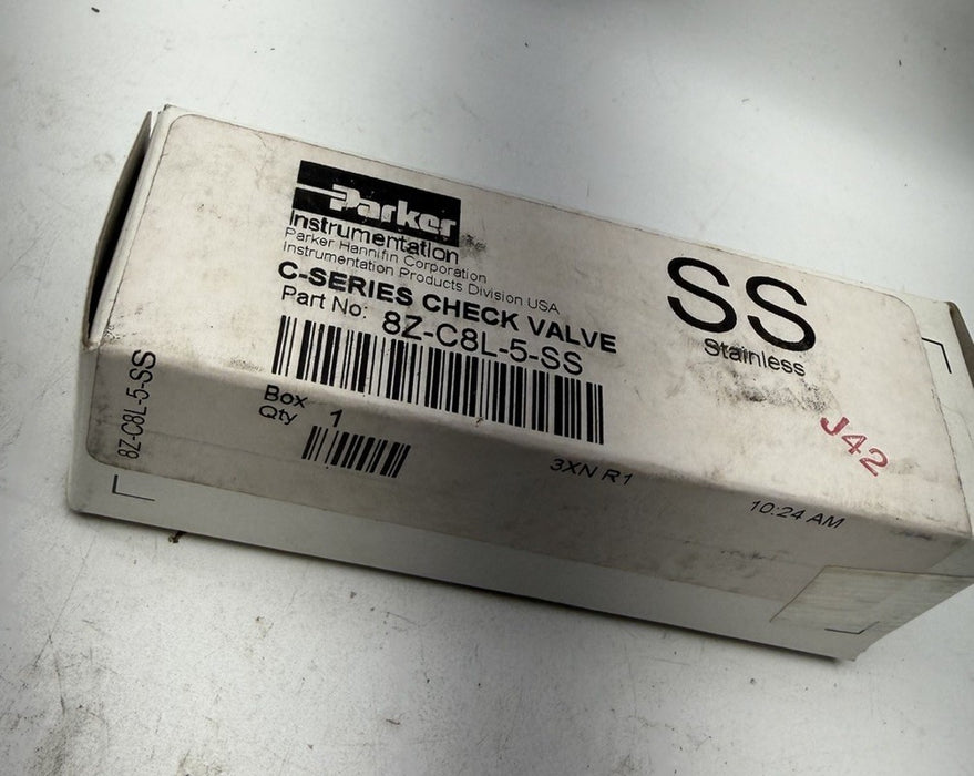 PARKER 8Z-C8L-5-SS / 8ZC8L5SS (NEW IN BOX) SEALED 1/2” Compression