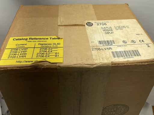 NEW SEALED ALLEN-BRADLEY 2706-LV4R DL40 PLUS DISPLAY DataLiner REMOTE I/O 2706