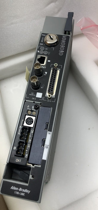 1785-L80C15 Allen Bradley 1785L80C15 CPU Module Ser D FW K CONTROLNET PLC-5