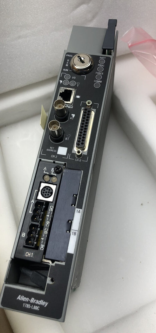 1785-L80C15 Allen Bradley 1785L80C15 CPU Module Ser D FW K CONTROLNET PLC-5