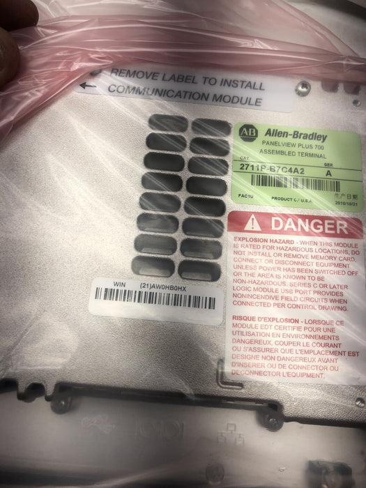 2711P-B7C4A2 NEW ALLEN BRADLEY PANELVIEW PLUS 700 7"  TOUCH AC POWER ENET 2711P