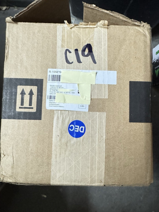 1056 NEW IN THE BOX 1056-03-21-38-AN EMERSON ROSEMOUNT PH ANALYZER