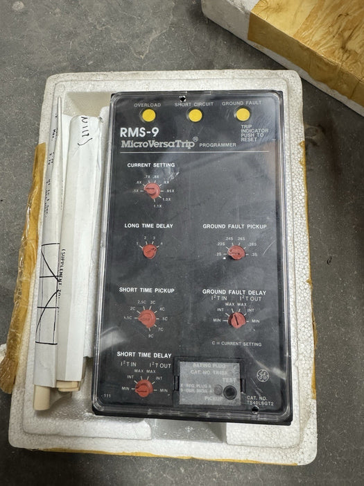 TS40LSGT2 GE MVT RMS-9 SOLID STATE PROGRAMMER LSG SKU018442 tr4sx trip Breaker