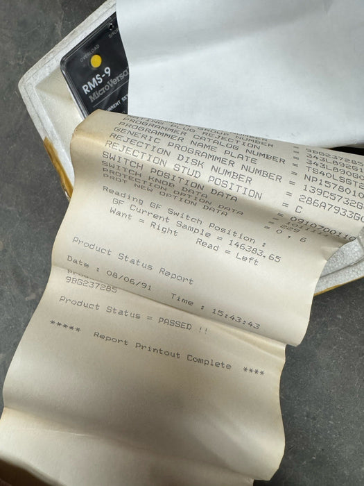 TS40LSGT2 GE MVT RMS-9 SOLID STATE PROGRAMMER LSG SKU018442 tr4sx trip Breaker