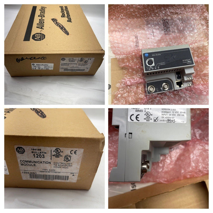 1203-CN1 NEW ALLEN BRADLEY SERIES A CONTROLNET TO SCANPORT COMM MODULE NIB VFD