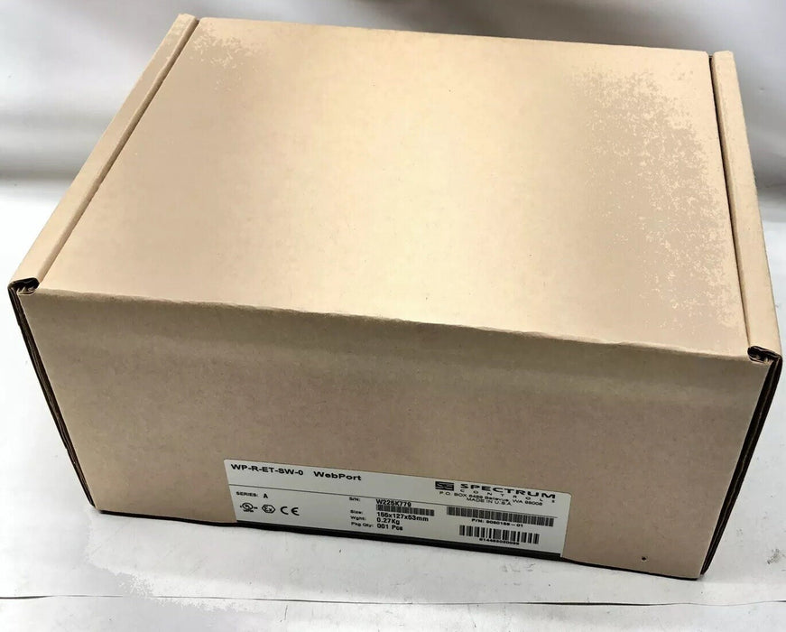 WP-R-ET-SW-0 WebPort NEW SEALED SPECTRUM CONTROLS