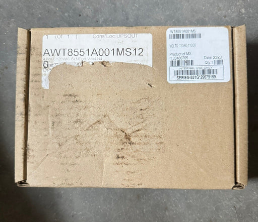 8551 NEW ASCO DIRECT MOUNT INLINE SPOOL SOLENOID VALVE 8551 SERIES WT8551A001MS