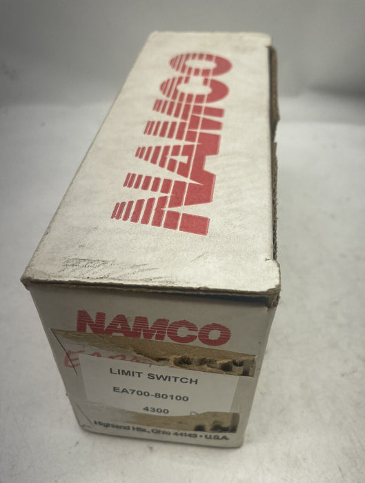EA700 NEW NAMCO LIMIT SWITCH 4 N.O  CONTACT CW/CCW SNAP-LOCK EA700-80100
