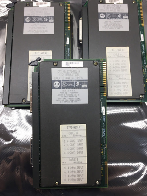 qty 1 Allen Bradley 1771-NIS A  Input Module 8 Point Analog High Res 1771-NIS/A