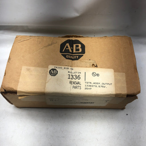 NEW SEALED BAG ALLEN-BRADLEY 1336-QOUT-SP9A TRANSISTOR ASSY 1336STG 575V 25HP