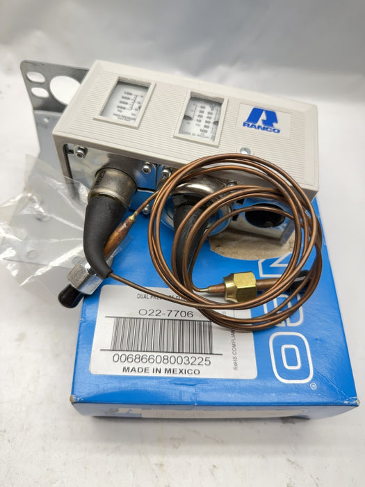 Ranco 022-7706 Dual Function Pressure Refrigeration Control O22-7706