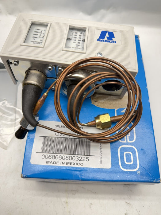 Ranco 022-7706 Dual Function Pressure Refrigeration Control O22-7706