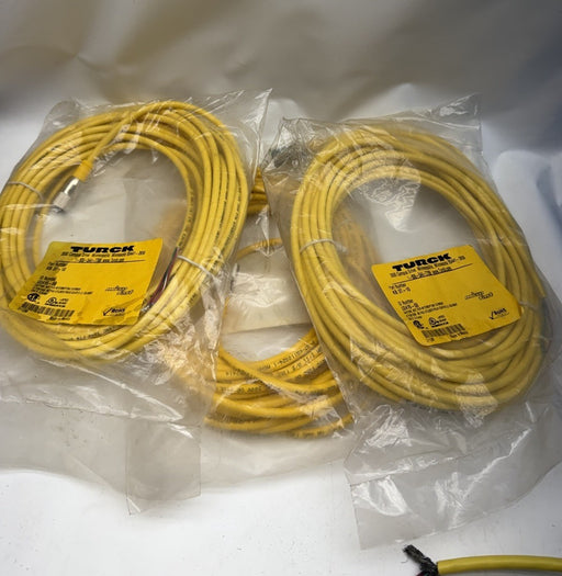 TURCK KB-3T  SEALED BAG ID NUMBER U2415-00 CORDSET CORD QUICK CONNECT PROX CABLE
