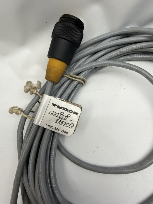 TURCK RS 31-8M/S618 U2079-0 NEW NO BOX CORDSET CABLE PROX QUICK CONNECT 3 PIN