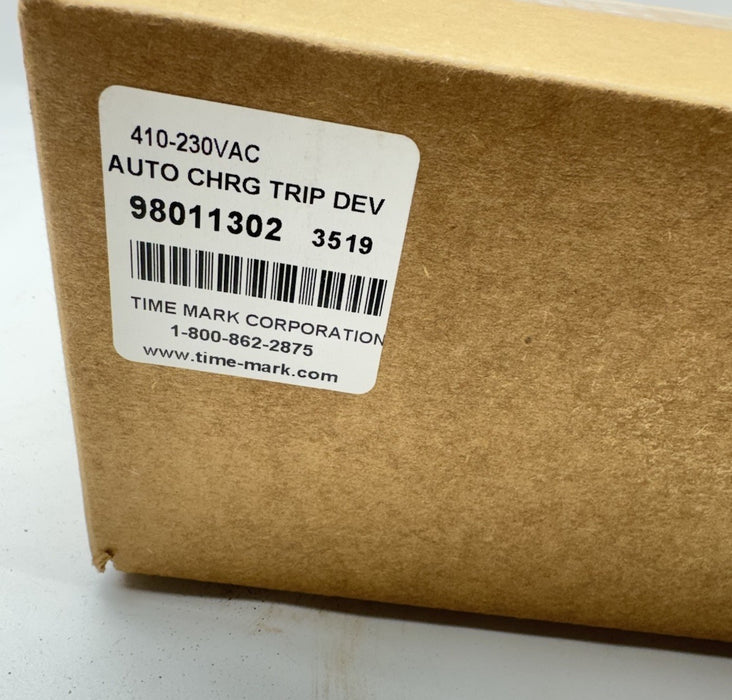 FACTORY SEALED TIME MARK 410-230 VAC AUTO CHARGE TRIP DEVICE 98011302