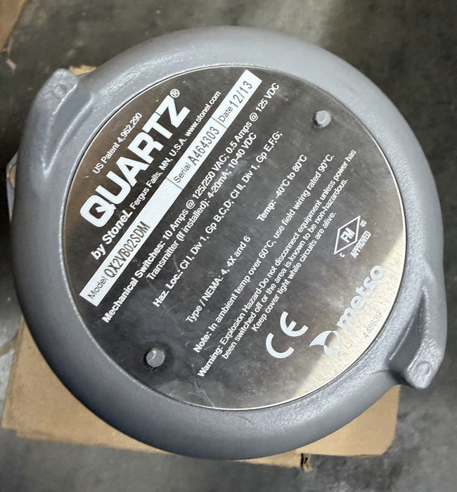 STONEL QX2VB02SDM VALVE CONTROL QX2VBO2SDM LIMIT SWITCH VALVE POSITION SWITCH