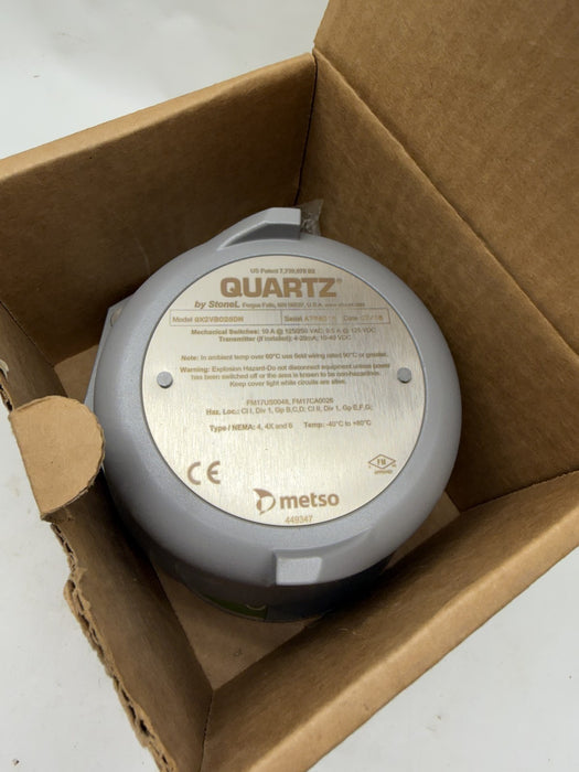 STONEL QX2VB02SDM VALVE CONTROL QX2VBO2SDM LIMIT SWITCH VALVE POSITION SWITCH