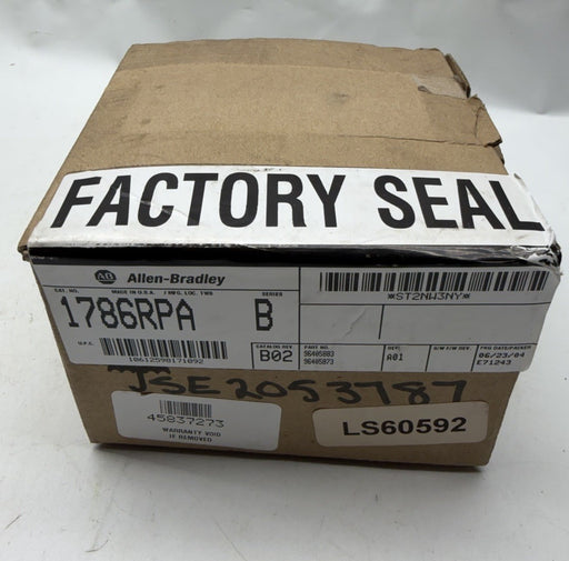 New Sealed Allen-Bradley 1786-RPA Ser B ControlNet Repeater Adapter Module