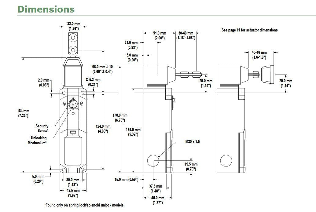 NEW SEALED BANNER LS42DMMIF LOCKING GUARD SAFETY SWITCH 61416 SI-LS42DMMIF 24V