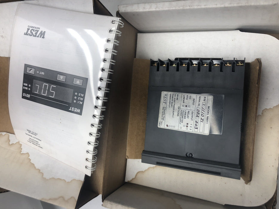 NEW WEST 8010 CONTROLLER N8011Z1110J1 RTD INPUT NO MOUNT SLEEVE N8011
