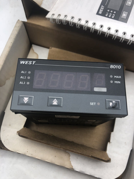 NEW WEST 8010 CONTROLLER N8011Z1110J1 RTD INPUT NO MOUNT SLEEVE N8011