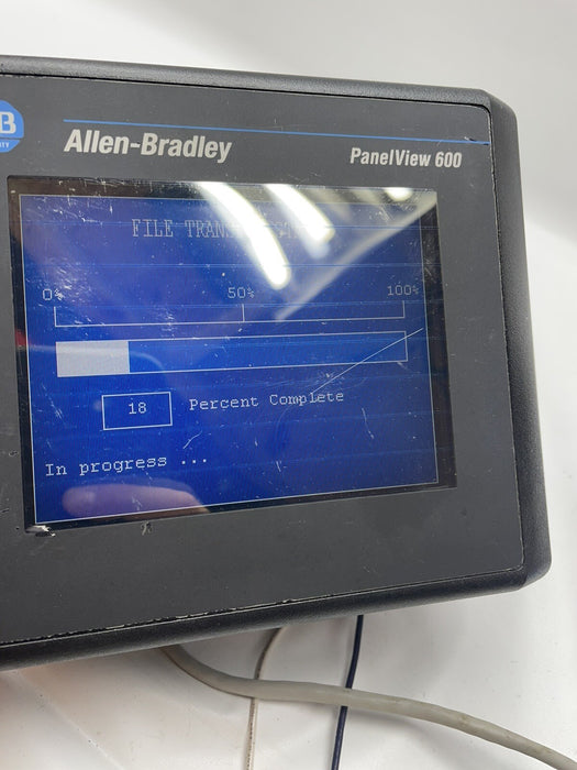 2711-T6C20L1 ALLEN BRADLEY PANELVIEW 600 STANDARD  ETHERNET HMI 2711-T6 PV600 AB
