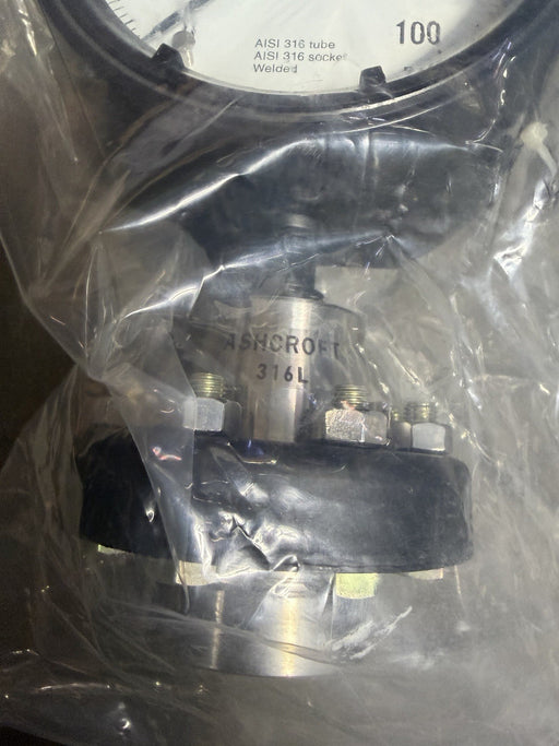 ASHCROFT 0-100PSI 4 1/2