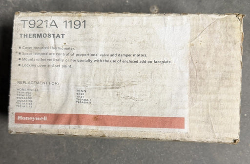 T921A 1191 NEW UNUSED HONEYWELL THERMOSTAT PROP VALVE DAMPER CONTROL  TRADELINE