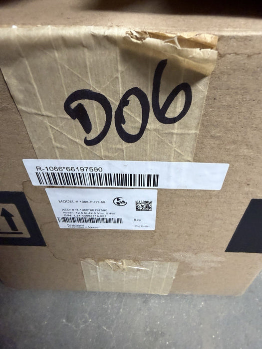 1066-P-HT-60 NEW EMERSON ROSEMOUNT 1066 PH/ORP TRANSMITTER LOOP POWERED