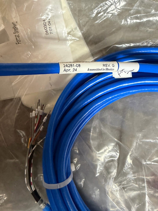 1PC NEW 24281-08  VP8 30FT VARIPOL CABLE ASSEMBLY ROSEMOUNT USA