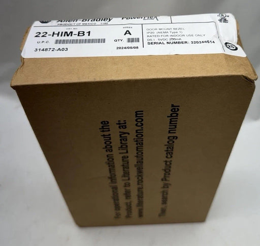 Allen Bradley 22-HIM-B1 PowerFlex HIM Bezel Mount Sealed powerflex drIve Vfd