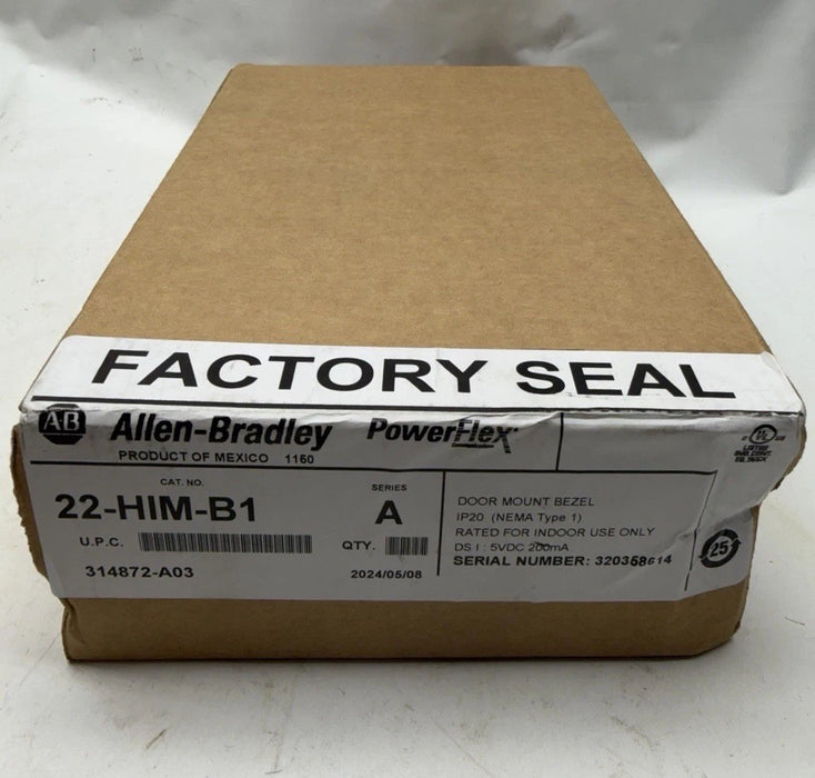 Allen Bradley 22-HIM-B1 PowerFlex HIM Bezel Mount Sealed powerflex drIve Vfd